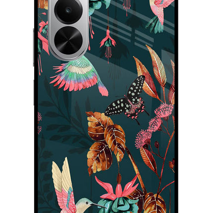 Birds Realme P4x 5G Glass Case