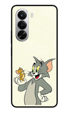 Tom & Jerry Realme P4x 5G Glass Case