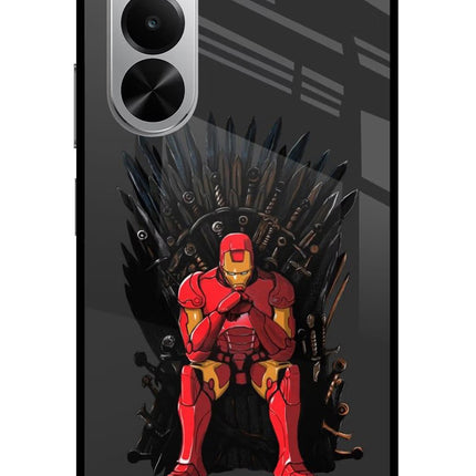 Ironman Throne Realme P4x 5G Glass Case