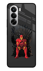 Ironman Throne Realme P4x 5G Glass Case