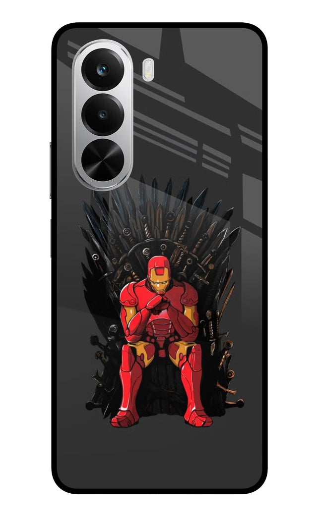 Ironman Throne Realme P4x 5G Glass Case Back Cover by Casekaro