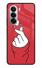Korean Love Sign Realme P4x 5G Glass Case