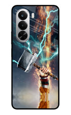 Thor Hammer Mjolnir Realme P4x 5G Glass Case