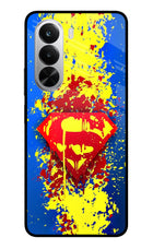 Superman logo Realme P4x 5G Glass Case