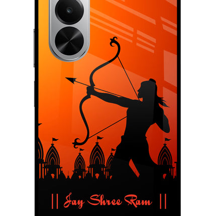 Lord Ram - 4 Realme P4x 5G Glass Case