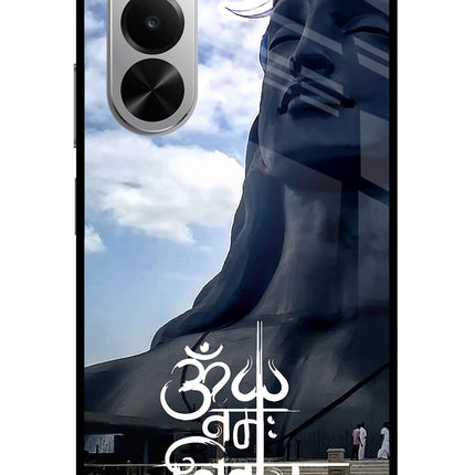 Om Namah Shivay Realme P4x 5G Glass Case