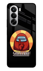 Among Us Shhh! Realme P4x 5G Glass Case