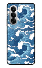 Blue Waves Realme P4x 5G Glass Case