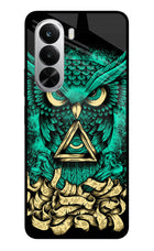 Green Owl Realme P4x 5G Glass Case
