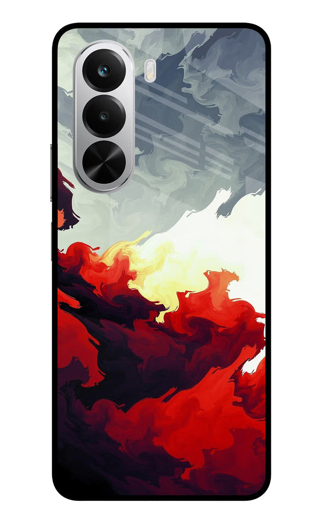 Fire Cloud Realme P4x 5G Glass Case