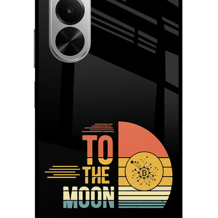 To the Moon Realme P4x 5G Glass Case