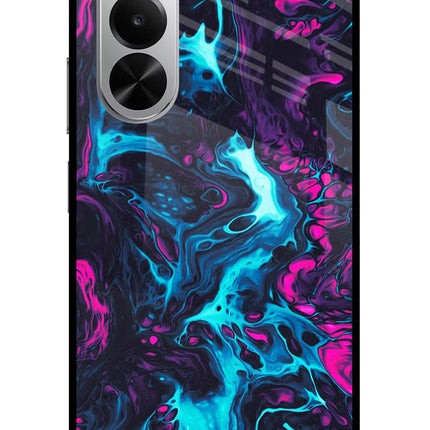 Abstract Realme P4x 5G Glass Case