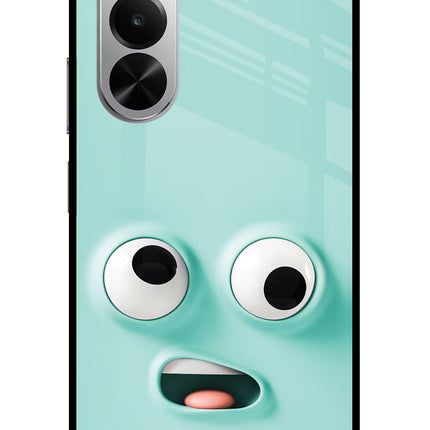 Funny Cartoon Realme P4x 5G Glass Case