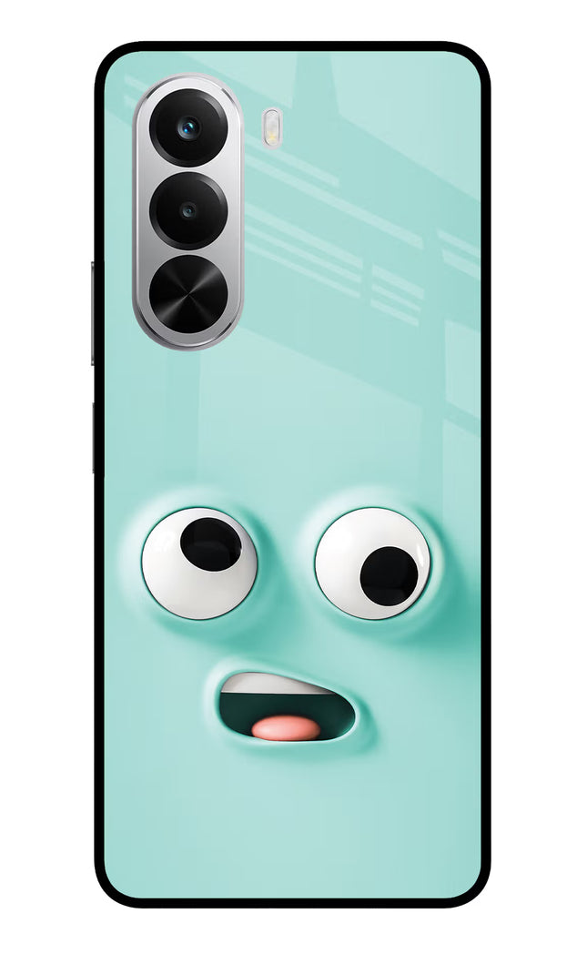 Funny Cartoon Realme P4x 5G Glass Case