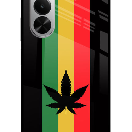 Weed Flag Realme P4x 5G Glass Case