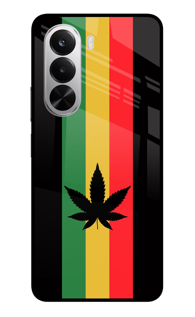 Weed Flag Realme P4x 5G Glass Case