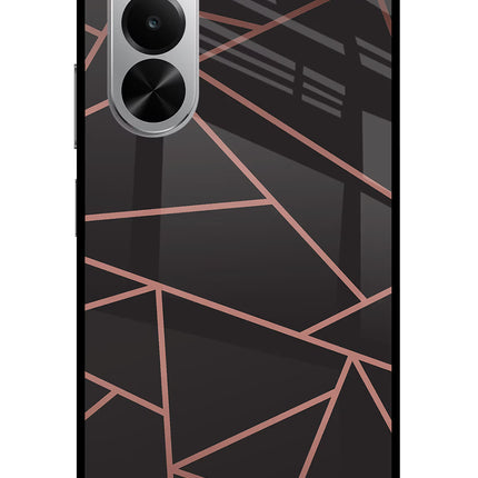 Geometric Pattern Realme P4x 5G Glass Case