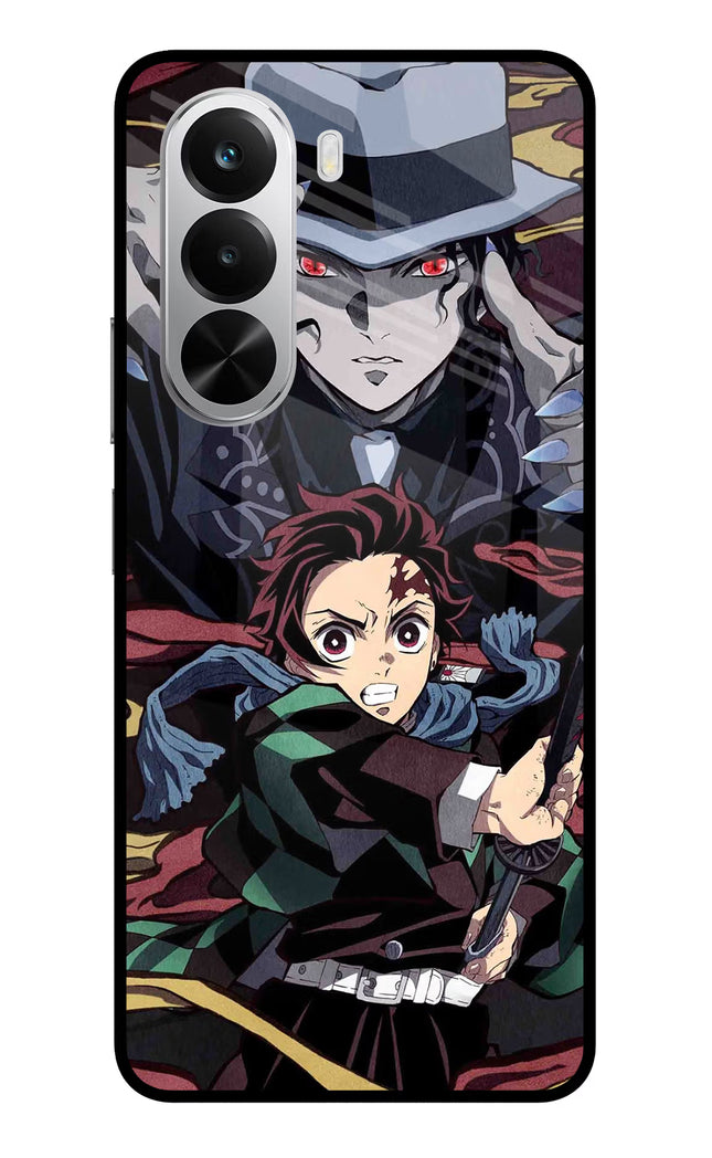 Demon Slayer Realme P4x 5G Glass Case