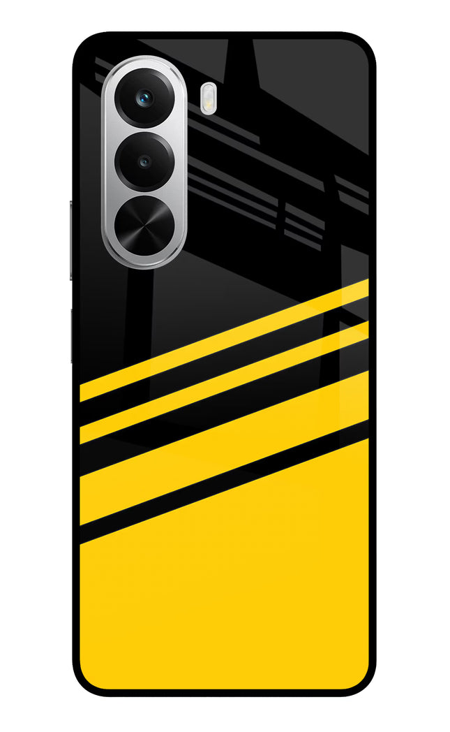 Yellow Shades Realme P4x 5G Glass Case