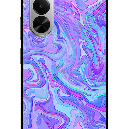 Glitter Realme P4x 5G Glass Case