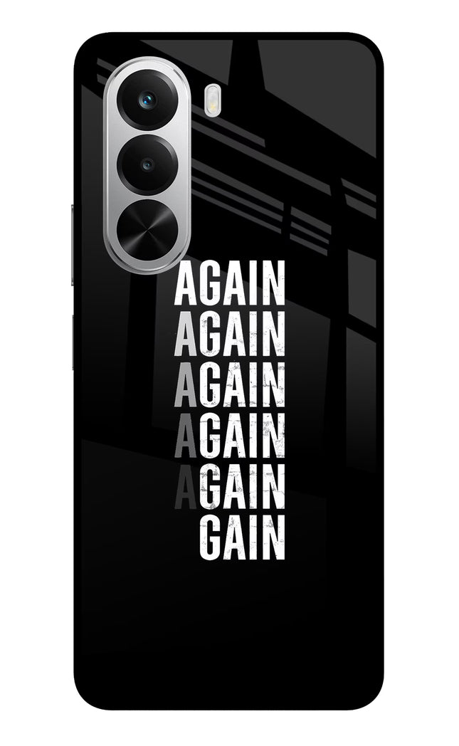 Again Again Gain Realme P4x 5G Glass Case