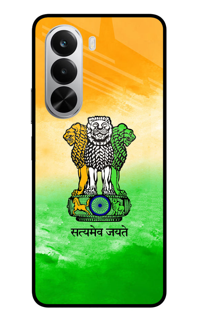 Satyamev Jayate Flag Realme P4x 5G Glass Case