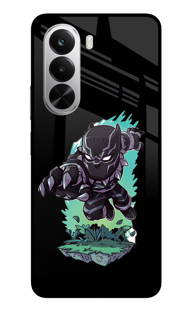 Black Panther Realme P4x 5G Glass Case