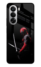 Deadpool Realme P4x 5G Glass Case Back Cover by Casekaro