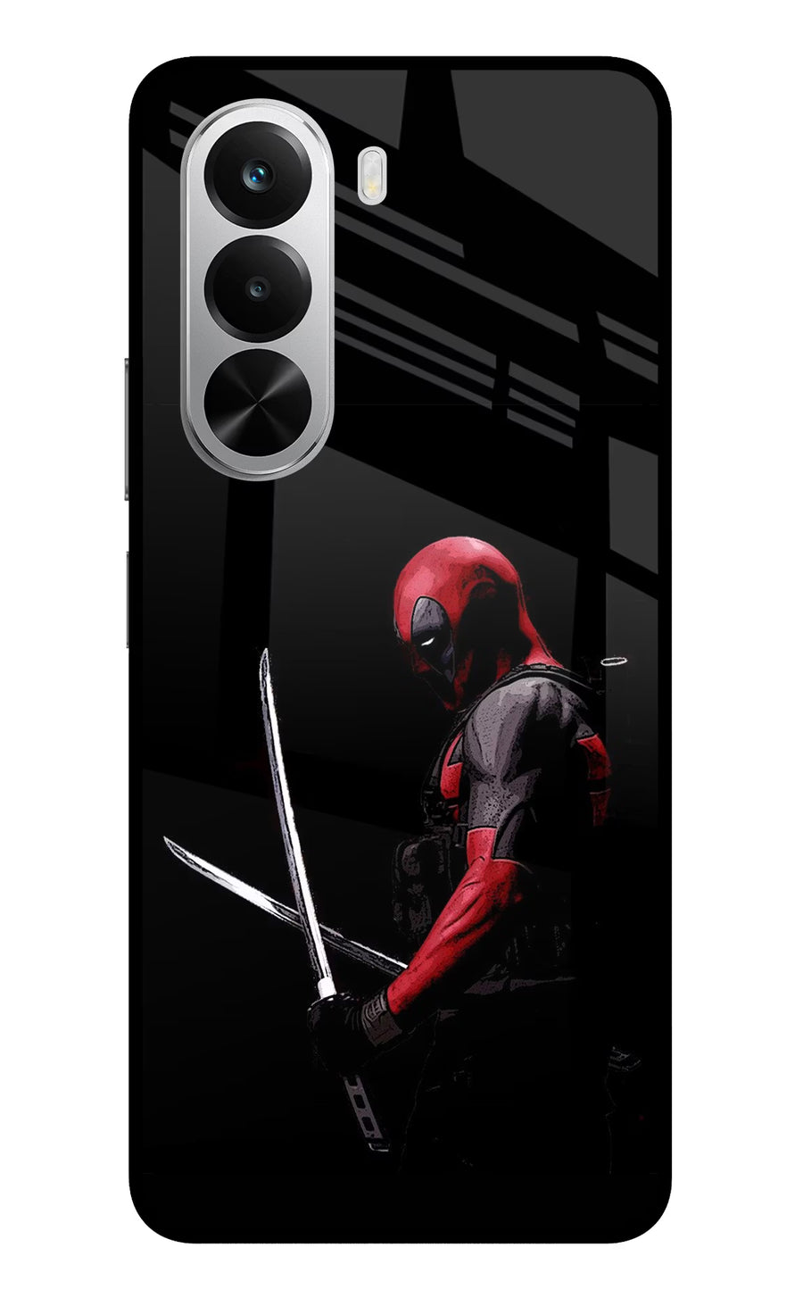 Deadpool Realme P4x 5G Back Cover, Metal case