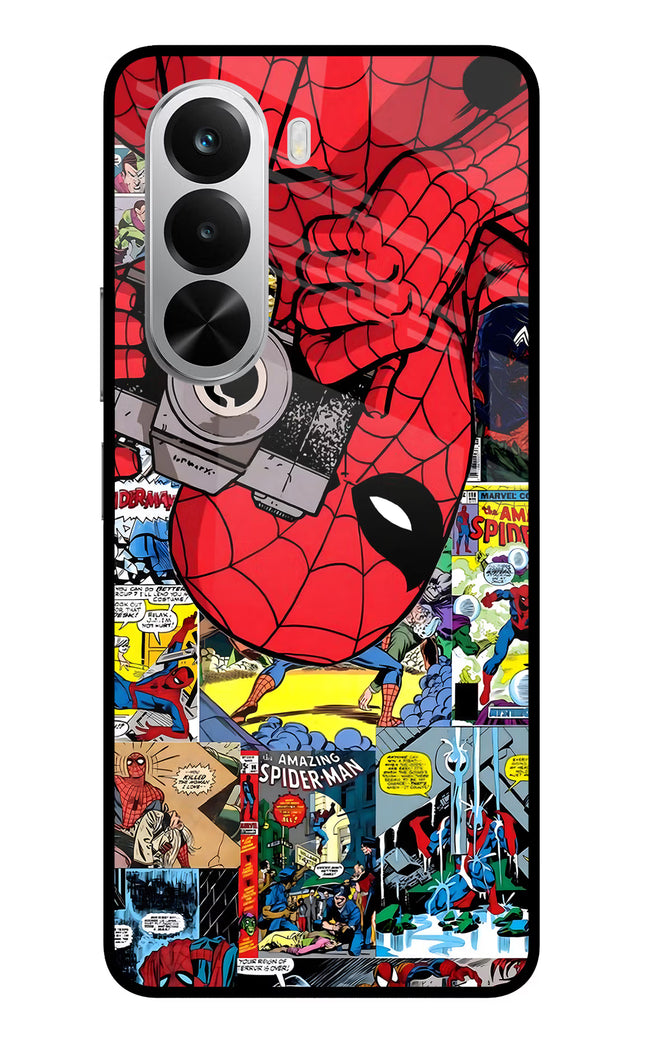 Spider Man Realme P4x 5G Glass Case