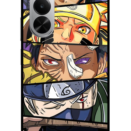 Naruto Character Realme P4x 5G Glass Case