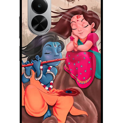 Radhe Krishna Realme P4x 5G Glass Case