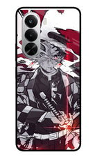 Demon Slayer Realme P4x 5G Glass Case Back Cover by Casekaro