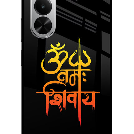 Om Namah Shivay Realme P4x 5G Glass Case