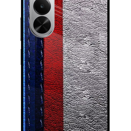 BMW Stripes Realme P4x 5G Glass Case