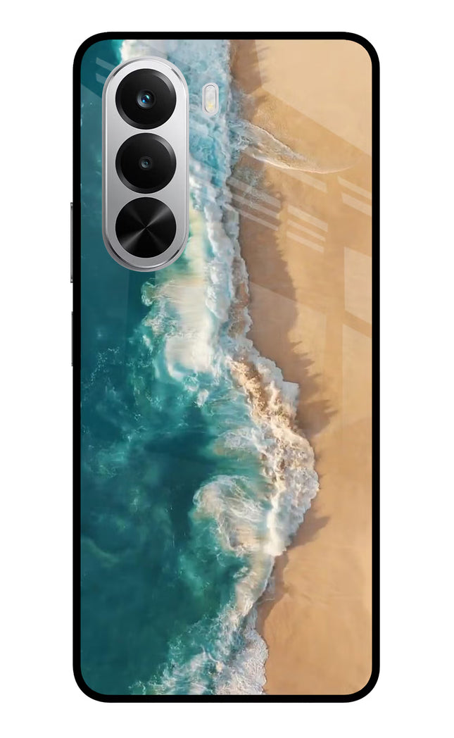 Ocean Beach Realme P4x 5G Glass Case