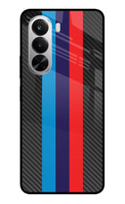 BMW Stripes Pattern Realme P4x 5G Glass Case