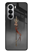 Shiv Trishul Realme P4x 5G Glass Case