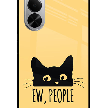 Ew People Catitude Realme P4x 5G Glass Case