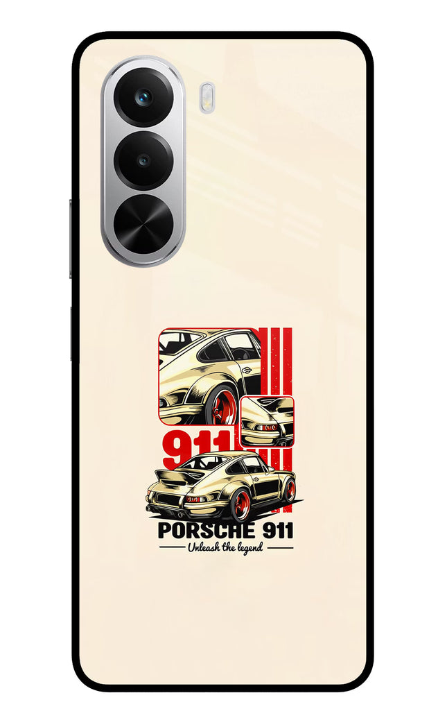 Classic Porsche 911 Realme P4x 5G Glass Case