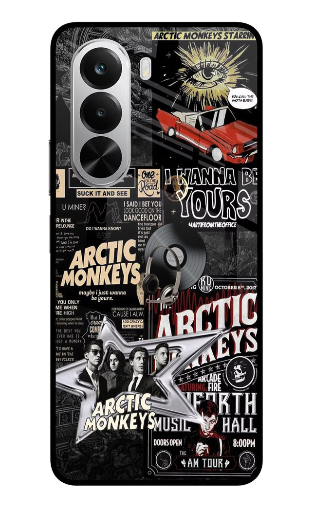 Arctic Monkeys Realme P4x 5G Glass Case