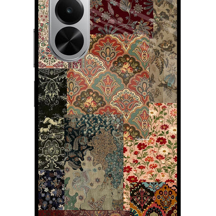Desi Print Realme P4x 5G Glass Case Back Cover by Casekaro