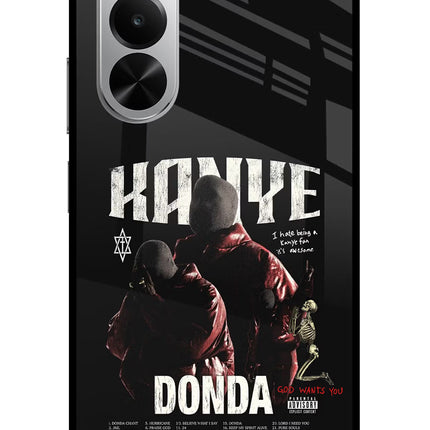 Donda Kanye West Realme P4x 5G Glass Case Back Cover by Casekaro