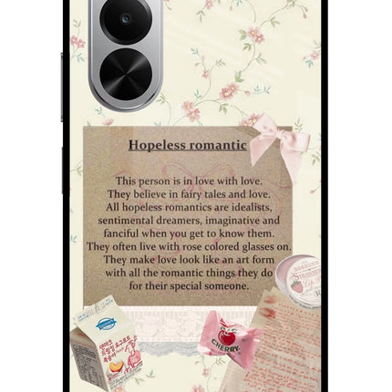 Hopeless Romantic Realme P4x 5G Glass Case