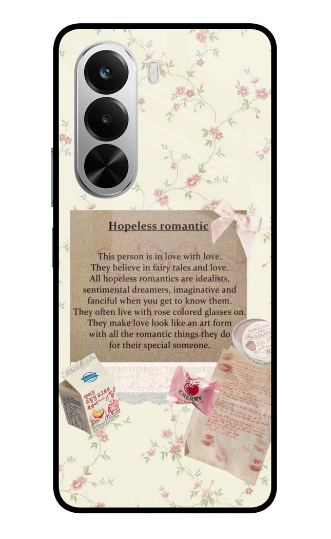Hopeless Romantic Realme P4x 5G Glass Case