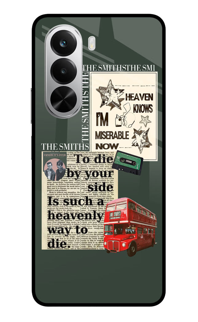 The Smiths Realme P4x 5G Glass Case Back Cover by Casekaro