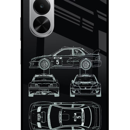 WRC'99 Realme P4x 5G Glass Case