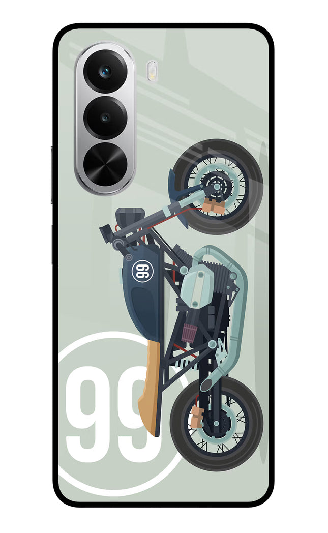 Classic Cafe Racer 99 Realme P4x 5G Glass Case