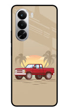 Desert Classic Drive Realme P4x 5G Glass Case