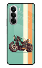 Striped Moto Drift Realme P4x 5G Glass Case